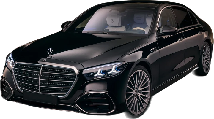 Black Mercedes-Benz S-Class